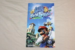 Nintendo Gamecube Super Mario Sunshine Instruction Manual ONLY - Picture 1 of 2