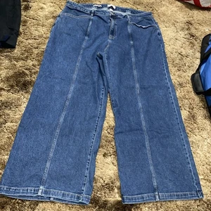 Damenjeans Übergröße Ava & Viv Größe 22 Fronttasche High Rise Flare - Bild 1 von 4