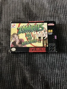Zombies Ate My Neighbors (Super Nintendo, SNES, 1993) CIB w/manual - Picture 1 of 9