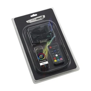 CableMod WideBeam Magnetic LED Strip RGB Kit - 30cm/15 LEDs CM-LED-15-M30KRGB-RK - Picture 1 of 3