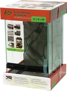 Front Opening Terrarium - 12" x 12" x 20", Black - Picture 1 of 1