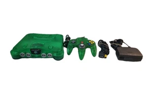 Genuine Nintendo 64 N64 Jungle Green Funtastic Clear Console Controller PAL AUS - Picture 1 of 24