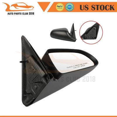 Espejo retrovisor derecho negro manual no plegable para Dodge/Mitsubishi Dakota 5X7/Raider 05-11 Foto 1 de 4
