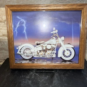 Quadro moto indiano illuminazione bianca - Foto 1 di 4