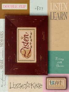 Listen/Learn F72 von Lizzie Kate Kreuzstichmuster - Bild 1 von 1