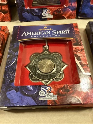 Vintage Lot 8 Hallmark American Spirit Collection State Quarters NIB - Image 1 of 4