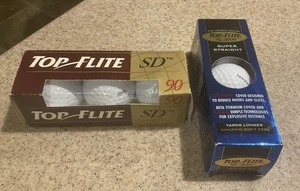 NOS/Vintage Top Flite Golf Ball Sleeves: SD90 & XL3000 NEW - Picture 1 of 1