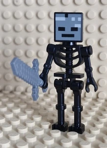 LEGO ® MINECRAFT FIGUR WITHER SKELETON MIT SCHWERT NEU & UNBENUTZT SKELETT - Bild 1 von 2