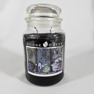 Seltene Blackberry Parfait Goose Creek Kerze 24oz Glas 2 Docht nicht mehr produziert - Bild 1 von 13