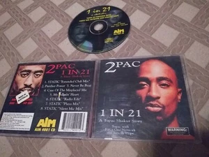 2PAC-1 IN 21 A TUPAC SHAKUR STORY CD/1997/OOP/RARE/ IMPORT AUSTRALIA - Picture 1 of 4