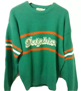 Suéter De Colección Miami Dolphins Cliff Engle Para Hombre Pequeño 1984 Dan Marino Fútbol - Imagen 1 de 5