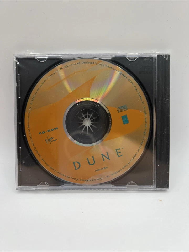 Dune By Frank Herbert's (PC, CD-ROM, Virgin Games 1993) Vintage Game Disc SEALED - Image 1 of 4