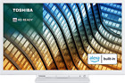 Toshiba weißer Smart TV 24 Zoll 720P Fernseher YouTube Netflix USB HDMI