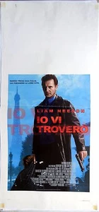 locandina playbill CINEMA IO VI TROVERO LIAM NESSON  - Picture 1 of 1