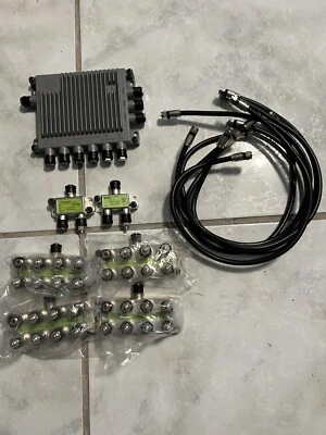 DIRECTV SWM-30 COMPLETE KIT WITH  2- 2WAY & 4- 8WAY Splitters NEW DSWM30 SWM30 - Image 1 of 3