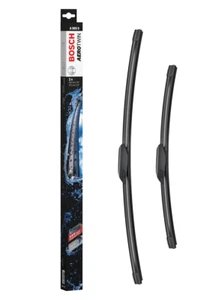 Audi A3 Front Wiper Blade Set Windscreen 2020 Onwards BOSCH AEROTWIN Flat Blade - Picture 1 of 11