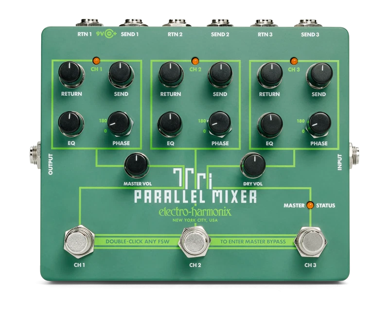 Electro Harmonix Tri Parallel Mixer Pedal - Image 1 of 1