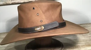 Jacaru Kangaroo leather hat man ,woman’s soft Australian made New crushable - Picture 1 of 9