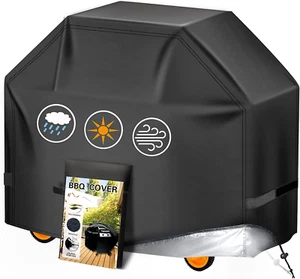 Grill Cover, 65 Inch BBQ Gas Grill Cover for Outdoor Grill, Charbroil Grill Cove - Picture 1 of 13