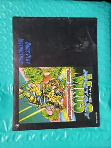 PLS LESEN/The Mutant Virus: Crisis in a Computer World/NES- Manual Only/NO GAME - Bild 1 von 1