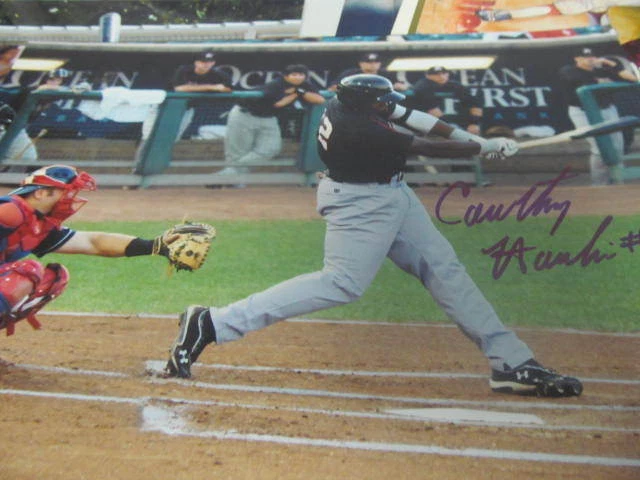 Foto de Courtney Hawkins Chicago White Sox assinada 8x10 certificado de autenticidade 8 - Imagem 1 de 1