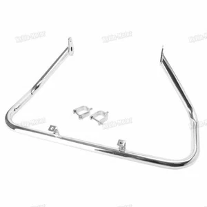 Chrome Highway Engine Guard Steel Crash Bar For KAWASAKI Vulcan VN900 06-13 KK - Picture 1 of 1