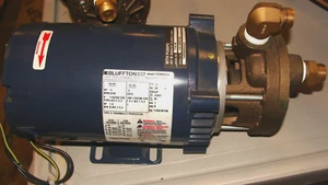 Bluffton motor works Mod 4103006454 REF: 5000-q5-ODP Regenerative Turbine Pump - Picture 1 of 9