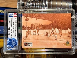 Bill Barilko 1991 Pro Set 340 FRENCH VERSION Fifty Mission Cap Tragically Hip - Picture 1 of 4