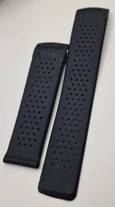 Cinturino Orologio Caucciù Traforato Compatibile Carrera mm22 - Foto 1 di 1