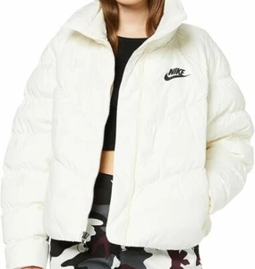 Nike Womens NSW Synthetic Fill Jacket Womens Cd4216-110 $170 Cream XL - Picture 1 of 6