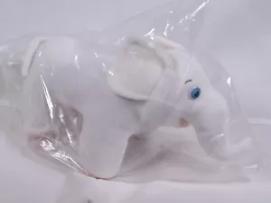 Elefante Blanco Juguete de Peluche Animal de Peluche NUEVO Día de San Valentín Bebé Niños Regalo - Imagen 1 de 7