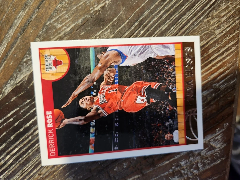 2013-14 NBA Hoops Red Back Derrick Rose #182 - Image 1 of 3