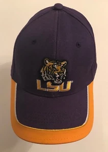 LSU Starter Tigers Purple Gold Strapback Trucker Hat Baseball Cap NCAA Football - Picture 1 of 10