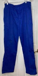 Pantalone uomo LEVI’S blu poliestere cotone pull on vintage anni ’80 taglia large usato in ottime condizioni USA - Foto 1 di 5