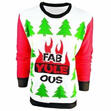 Forum Novelties Fab Yule Ous Crew Neck Ugly Christmas Sweater