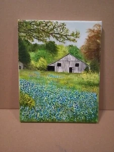 Einzigartiges Texas Bluebonnets Ölgemälde 🎨 - Bild 1 von 4