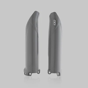 Kawasaki Fork Protector Guards KXF 250 & KXF 450 2009 - 2024 GREY Motocross - Imagen 1 de 1