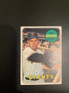 1969 TOPPS BASEBALL #102 JIM DAVENPORT!! $1 SHIPPING!!  - Picture 1 of 2