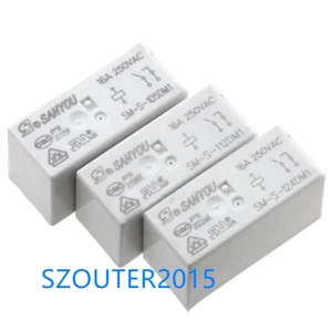 5PCS SM-S-105DM1 Relay 5VDC 16A 6PIN NEW - Picture 1 of 1