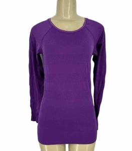 Athleta Small Women Pullover Long Sleeve Athletic Top T-shirt Crew Neck U12 - Picture 1 of 8