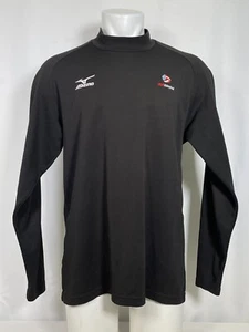 USA Volleyball Mizuno Embroidered Performance Long Sleeve Shirt Men's MEDIUM - Picture 1 of 12