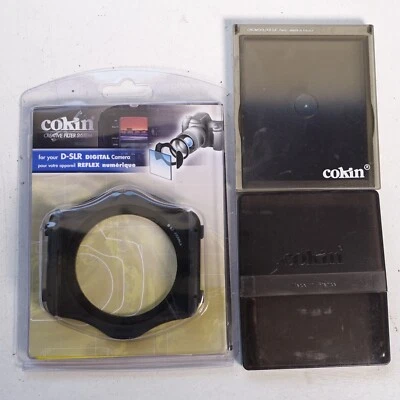 Cokin P 67mm Filter Ring With Holder  and 2x Grad filters - Image 1 of 2