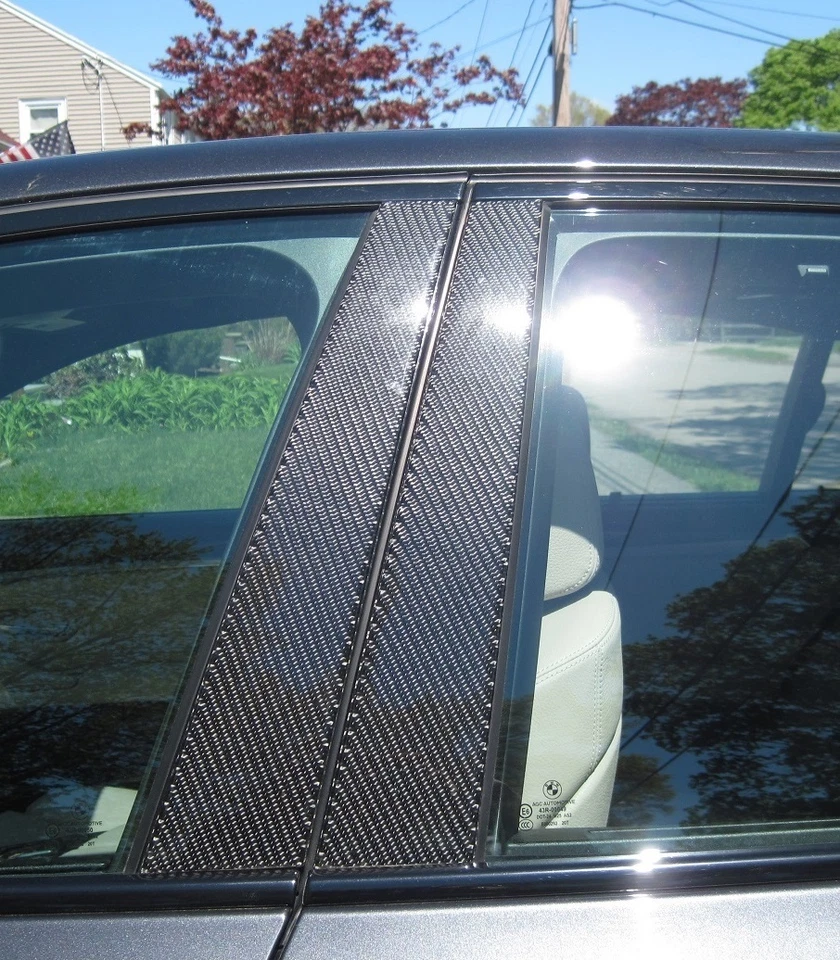 REAL CARBON FIBER Pillar Posts 10PCS Door Trim FOR Cadillac Escalade 2021-2023 - Image 1 of 4