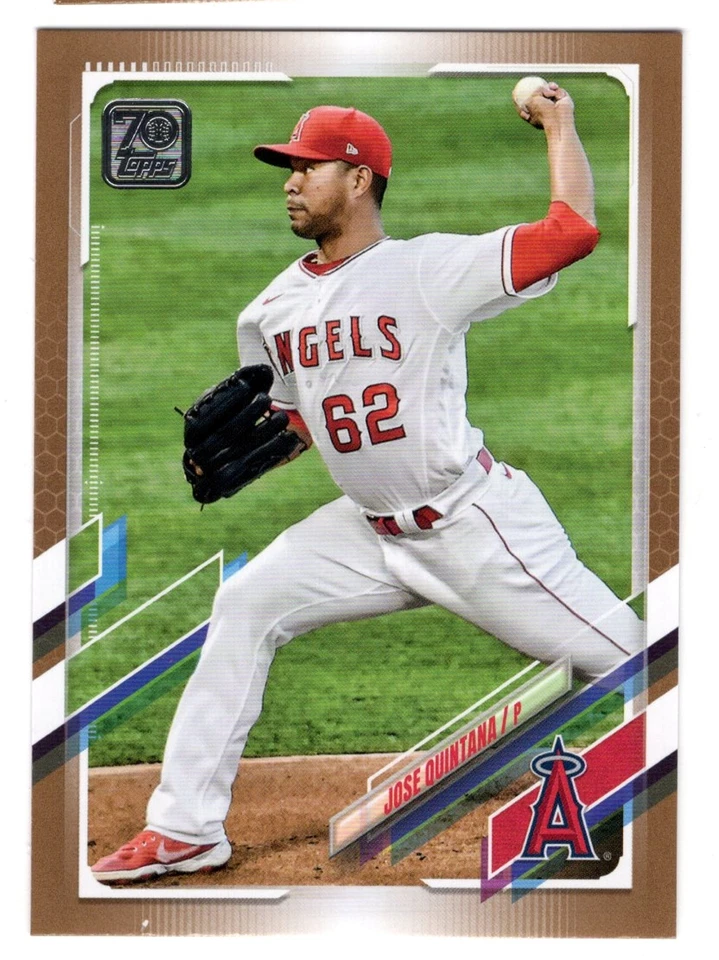 JOSE QUINTANA 2021 TOPPS BASEBALL UPDATE SERIES GOLD /2021 - Image 1 of 1