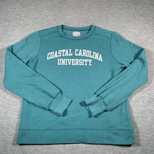 Coastal Carolina University Sweatshirt Womens Large Green NCAA College Redshirt - Picture 1 of 10