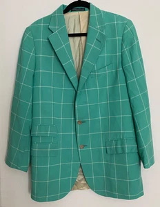 Blazer de cachemir italiano vintage Polo Ralph Lauren Y2K ventana panel para hombre 42 R - Imagen 1 de 24
