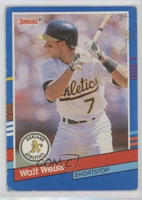 1991 Donruss Walt Weiss #214 - Image 1 of 2