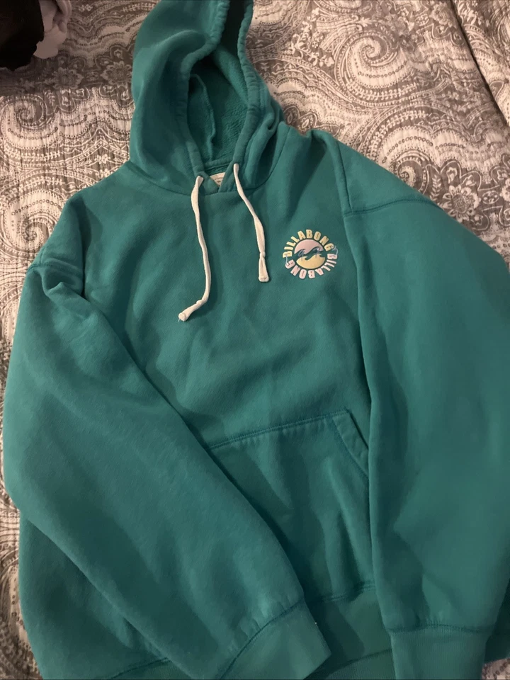 Sudadera con capucha verde Billabong XL  Foto 1 de 3