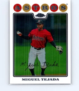 2008 Topps Chrome Miguel Tejada #12 Houston Astros - Imagen 1 de 3
