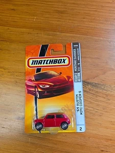 Matchbox Heritage Classics 2/11 (2008) Rosso '64 Austin Mini Cooper S Auto #2. .1 - Foto 1 di 7